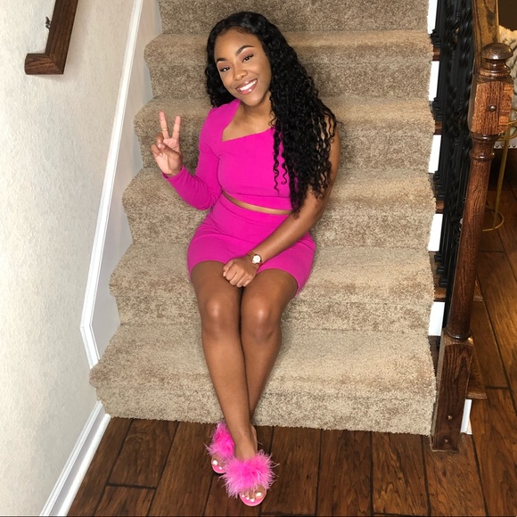 Boohoo Other - 💕BOOHOO HOT Pink Two-Piece Set!💕